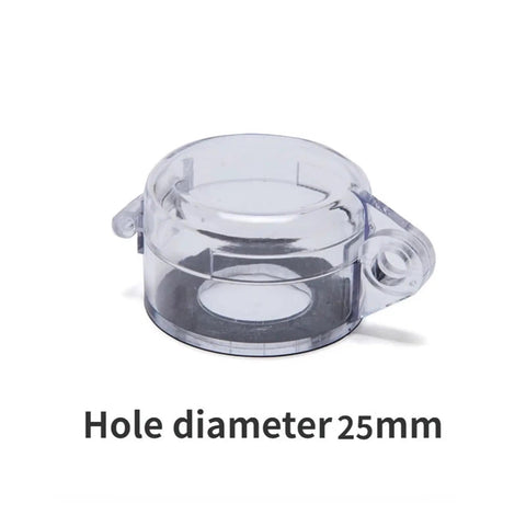 Heavy Duty Emergency Stop Switch Cover Industrial Pushbutton Guard Anti Misoperation Lockout 25Mm Thick Shell Prevents False Hits Keeps Crew Safe Shop Essential Durable Protection