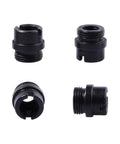 CNC Machined 416 Stainless 1911 Bushing Set Standard Height 0.28 Inch For Government And Officer Models Four Pack Blued And Hardened To 39 Rockwell Finish, four bushings