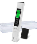 4 In 1 TDS EC Temperature Meter For Drinking Water, Hydroponics, Aquarium, Pool And RO Systems with case and display
