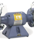 Heavy Hitter 7 Inch Angle Grinder Built Tough For Shop Rig Use With Rock Solid Steel Construction And Lightning Quick Spindle Action For Flawless Metal Preparation Tasks, featuring two grinding wheels and safety shields.