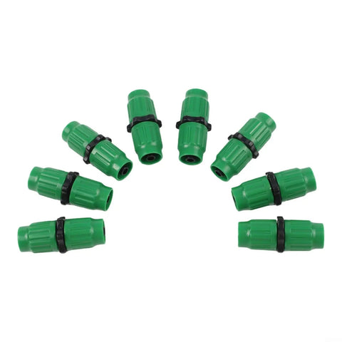 Premium Expandable Garden Hose Repair Kit With Quick Connect Mender For Leaky Pipe Fixing Strong Lasting Build For High Pressure Washing And Water Flow In Just Minutes Without Buying New Hose, green plastic menders