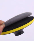 Get This Awesome 100 Piece 7 Inch Hook And Loop Sandpaper Disc Set With Grits From 60 To 1000 for attaching sandpaper discs.