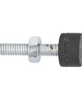 Push Pull Toggle Clamp Quick Release for Welding and Electronics bolt with nut and rubber tip, metal component