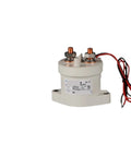 Heavy Duty EV Power Relay With Normally Open And Closed Terminals For Electric Whips And Battery Banks, compact build with copper terminals.