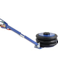 Heavy Duty Triple Bag Air Jack 5 Ton 11000 Lb Pneumatic Car Hoist For Trucks And Suv with blue steel handle and stacked bags