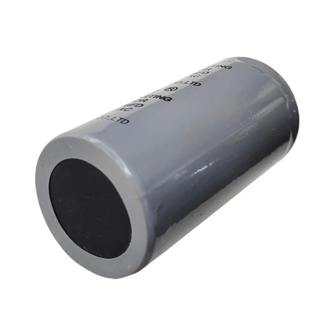 CD60 Motor Starting Capacitor 200MFD 200UF 125VAC Heavy Duty Start Capacitor for Reliable Motor Kickstart High Performance 200UF Replacement Ideal for AC Motors and Equipment Upgrades with Long Service Life and Quick Install for Easy Field Replacement, gray cylindrical capacitor