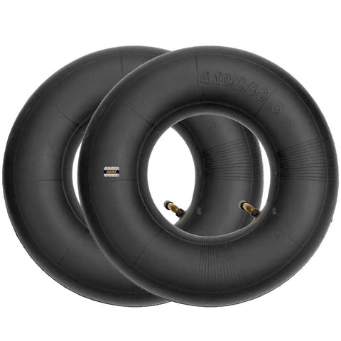 Two Heavy Duty 11x4.00-5 Inner Tubes Replacement For Wheelbarrows Lawn Mowers Hand Trucks Dollies Garden Tractors Yard Trailers Wagons