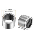 Heavy Duty Needle Roller Bearings Built Tough With Full Complement Drawn Cup Open Style Three Quarter Inch ID One Inch OD