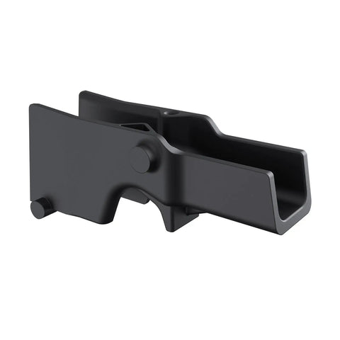Side view of Two Pack Dust Deflector For Miter Saws Dust Collection Adapter Replacement For DWS779 DWS780 DWS779R DWS780 B2 Durable Dust Port