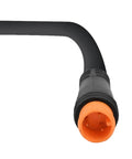 Close-up of 3-pin Hall sensor connector for Top Notch Electric Bike Hydraulic Brake Lever with Bafang E Bike Motor System.