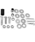 Righteous Left Hand Driver Side Handle Release Major Rebuild Kit For Fontaine 5th Wheels 6000 7000 H7 Nt Replaces Rx67ntl assembly parts including bolts, washers, and nuts.