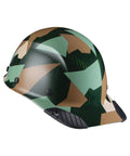 Side view of DAX Jungle Carbon Fiber Cap Helmet With Six Point Suspension For Superior Comfort And Impact Protection