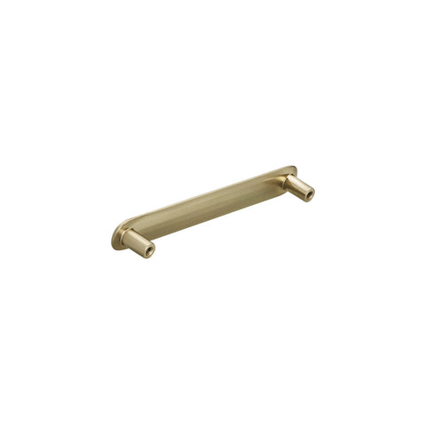 Golden Champagne Cabinet Pull Concentric Modern Style Five And One Sixteenth Inch Center To Center view