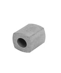 Heavy Duty Power Feed Contact For Wire EDM Cutter, 6mm Hole, 12x12x15mm Tungsten Steel YG3