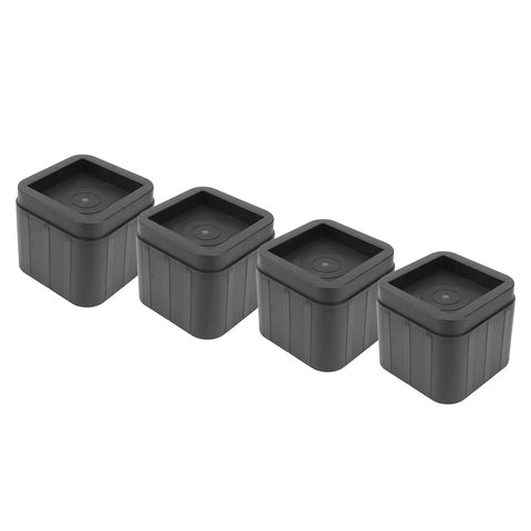 4 Pack Furniture Vibration Control Pads With Ultra Grippy Rubber Feet For Washing Machines Sofas And Beds Quiet Anti Vibration And Anti Slip Solution