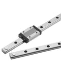 MGN9 Linear Rail Kit 100mm Two Pack With Two MGN9H 9mm Carriage Blocks Black For 3D Printer And CNC Machine Heavy Duty Bearing Steel Guide Rails