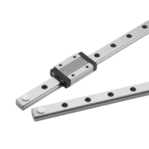 MGN9 Linear Rail Kit 100mm Two Pack With Two MGN9H 9mm Carriage Blocks Black For 3D Printer And CNC Machine Heavy Duty Bearing Steel Guide Rails