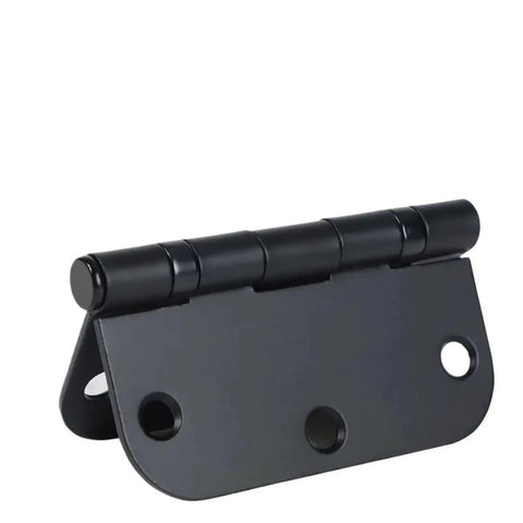 30 Pack Matte Black Door Hinges Ball Bearing Heavy Duty Squeak Free Smooth Operator Hardware Built Tough For Zero Hassle Room Setup And Everyday Residential Use, 3.5 inch hinge detail.
