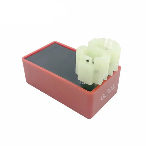 GY6 High Performance Beefed Up AC Fired CDI No Rev Limit for scooters and go-karts with 6 pin 2 plug rounded ignition module