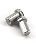 Close-up of two pieces from the 20 Pieces M6-2 Stainless Steel Rivet Nuts Waterproof Sealing Rivet Nuts Set For DIY Projects.
