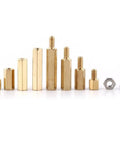 Brass M2 M3 Standoff Assortment Kit For DIY Friendly Motherboard PCB Spacers And Circuit Board Hardware With Female To Female And Female To Male Standoffs Screws Nuts And Spacers, brass and steel standoffs