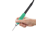 Hand holding Pro Grade Heat Set Insert Tool For M2 To M5 Threaded Inserts Copper Tip Soldering Accessory Easy Melt For Plastic Compatible