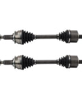 Heavy Duty Front Cv Axle Shaft Assembly Set With Driver And Passenger Neoprene Boots Oe Spec precision components for smooth power transfer.
