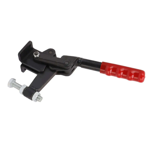 Heavy Duty Toggle Clamp Carbon Steel Workhorse with 1543 lb capacity and 180 degree bar opening for woodworking projects
