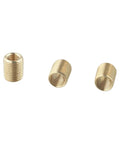 Gold Aluminum Shift Knob Thread Adapter Kit 3 Piece M10x1.25 M10x1.5 M8x1.25 Nut Insert Set for car gear shifter