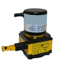 Rope Displacement Sensor For Linear Motion With Voltage Output Pro Grade Measuring Device For Cylinders And Testing Machines Widely Used In Water Conservancy And Steel Industries High Precision Easy Integration Ideal For Industrial Automation, yellow compact unit