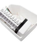 Refrigerator Ice Maker Assembly Replacement Kit For Top Mount Models W10715709 W10365049 plug-and-play kit in white tray
