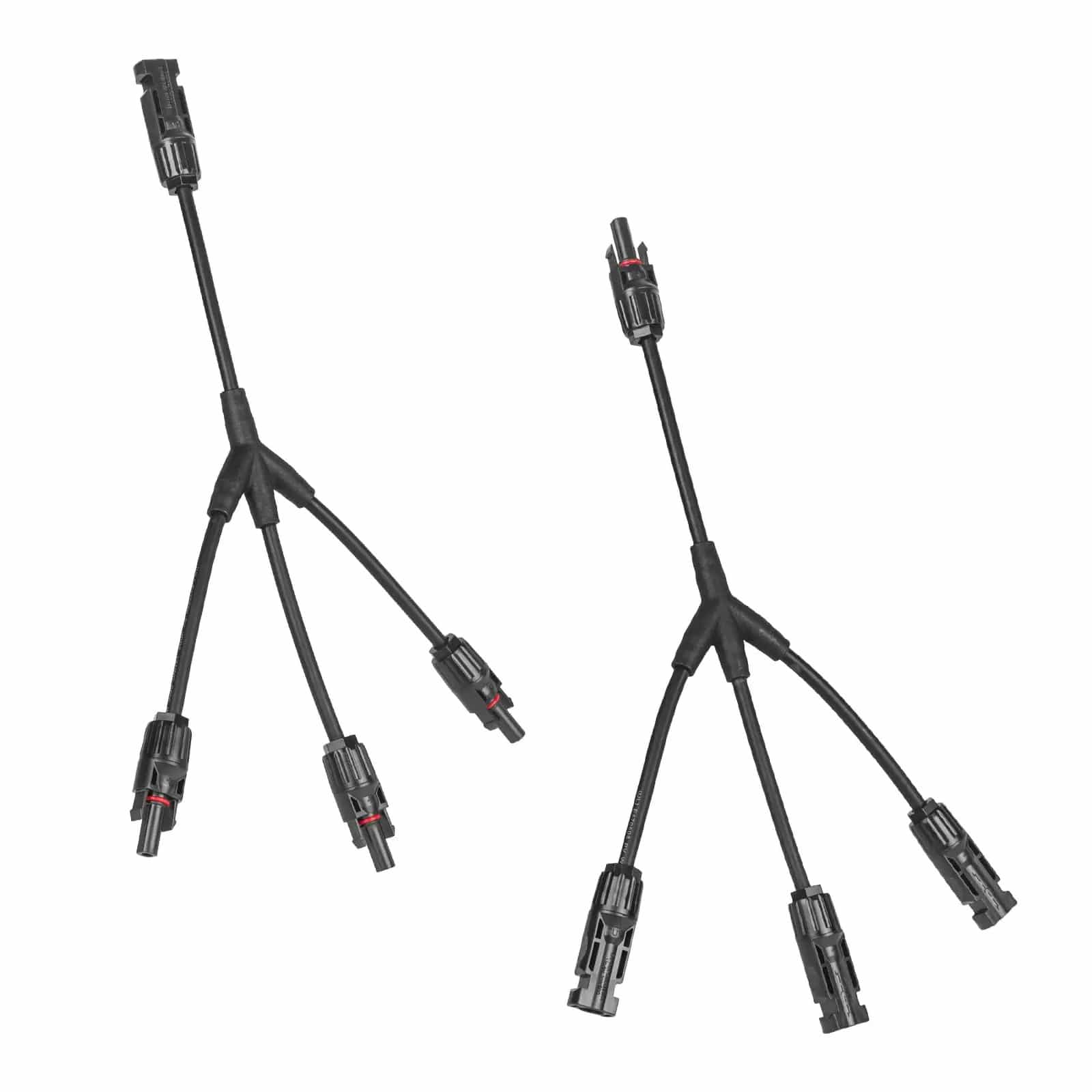 Beefy Heavy Duty Solar Y Branch Splitter for 6 Panels