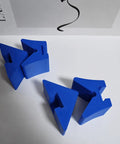 Fast 90 Degree Corner Clamp Adapter For Woodworking, Quick Change Jig That Works With Quick Grip Bar Clamps, Blue