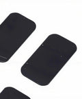 Dope Estink Magnetic Cabinet Door Catch 20 Pack With Adhesive Backing, black magnetic pieces on white background.