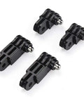 Image showing parts of Adjustable 3 Way Pivot Arm Mount With Long And Short Straight Joints For GoPro Hero 13 To 1 And AKASO Campark Action Cameras
