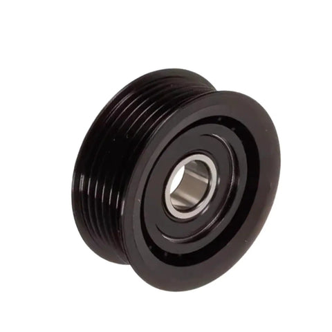 High Performance Serpentine Belt Tensioner And Idler Pulley Kit Keeps Engine Running Smooth For Chrysler 300C Jeep Wrangler Dodge Charger 2004 Plus Prevents Slip Screech And Jumping With Rock Solid Durability. black pulley