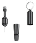 All-In-One Pocket Multitool With Package Opener, Micro Brush, And Phone Ejector Pin for home, travel, and outdoors use keychain