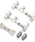 Beefed Up Metal RC Car Chassis Frame With Portal Axle for 4WD Upgrades fits MN98 D90 D91 D99 and MN99S metal mounting brackets