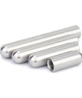 Internal Thread Cylindrical Pins Set In 304 Stainless Steel Dowel Pins With M3 M4 M5 M6 Threads Round Head Locating Pins M4x12 10 Pcs For DIY Woodworking And Equipment Alignment And Secure Fit