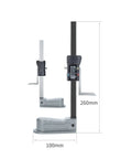 Digital high Position 0~150mm Caliper Depth Gauge Height Aperture Electronic Portable preset Measurement Tool side view with display