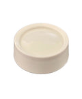 Close-up of a single light almond round fan control dimmer knob with D shaped shaft, part of the Two Pack Light Almond Round Fan Control Dimmer Knobs With D Shaped Shaft 0.25 Inch Diameter Replacement Rotary Dimmer For Ceiling Fans And Lights, Slimmer Design, Killer For Replacing Worn Or Broken Knobs