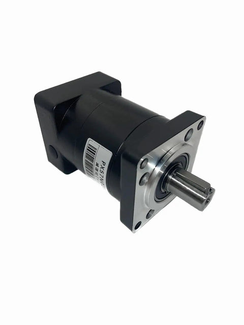 Hella Smooth Nema23 Stepper Motor Paired With Planetary Gearbox 4 To 1 Ratio Speed Reducer For Cnc Builds And Diy Robot Arms displayed at an angle.