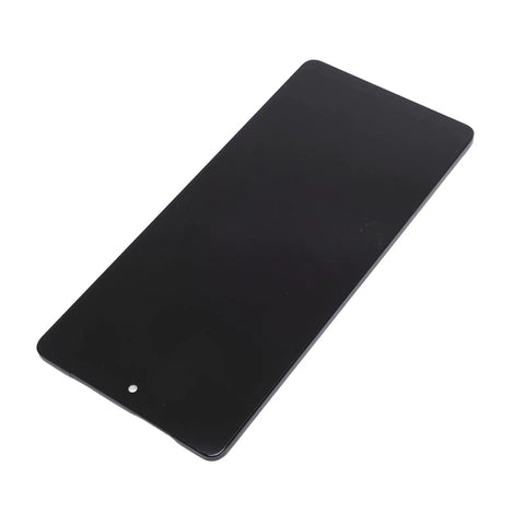 7 Inch TFT Phone Display Replacement Kit With Superior Brightness for quick install, black screen panel shown at angle