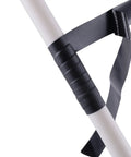 Close-up of Six Pack Self Fusing Rubber Tape for Electric Cable Splicing and Pipe Water Leak Repair applied on a pipe