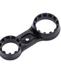 Fork Wrench For XCM XCR XCT Suspension Cap Spanner Tool For Mountain Bike Fork Removal And Maintenance Portable Durable Mini Size Handy Bicycle Repair Kit For Quick Fixes On The Trail, black plastic, dual-ended