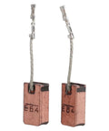 OEM Replacement Brush Set Pair 1607000V61 for Angle Grinders, carbon brushes with wires attached