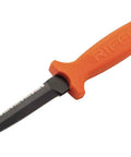 Every Dive Carry Spearfishing Knife 4.5 Inch Blade 420 Stainless Steel Teflon Coated Cuts Stainless Cable with Orange Handle