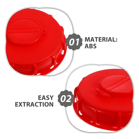 Fresh Durable Red Ibc Tank Lids For Tanks. Heavy Duty ABS plastic cover with easy extraction design.
