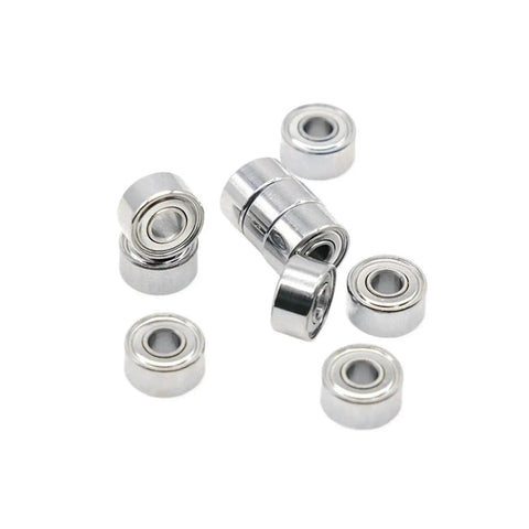 10 Pack 693ZZ 3x8x4mm Shielded Ball Bearings For Precision Hobby RC Motors Low Friction High Speed Quiet Operation Lubricated Core Bearing Set