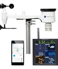 WS-1965 Weather Station With WiFi Remote Monitoring Network Access All In One Sensor Array Color LCD Display Monitors